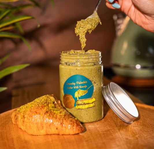 Crème pate a tartiner pistache kunafa Dubai